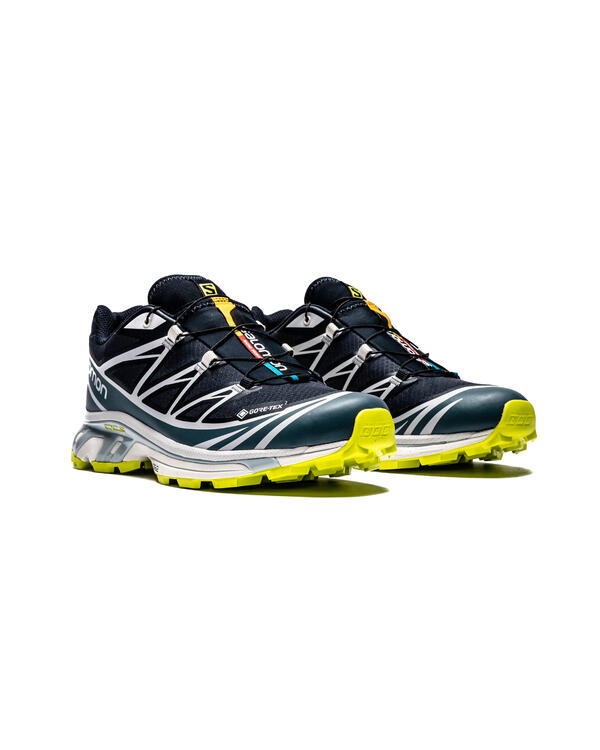 靴 Salomon XT6 GoreTex Nisk/China Blue/Lime Salomon XT-6 Gore-Tex | L41741100 | AFEW STORE